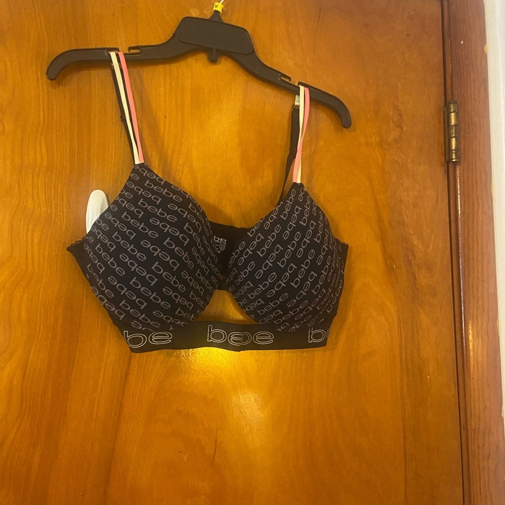 Bebe Black Sports Bra